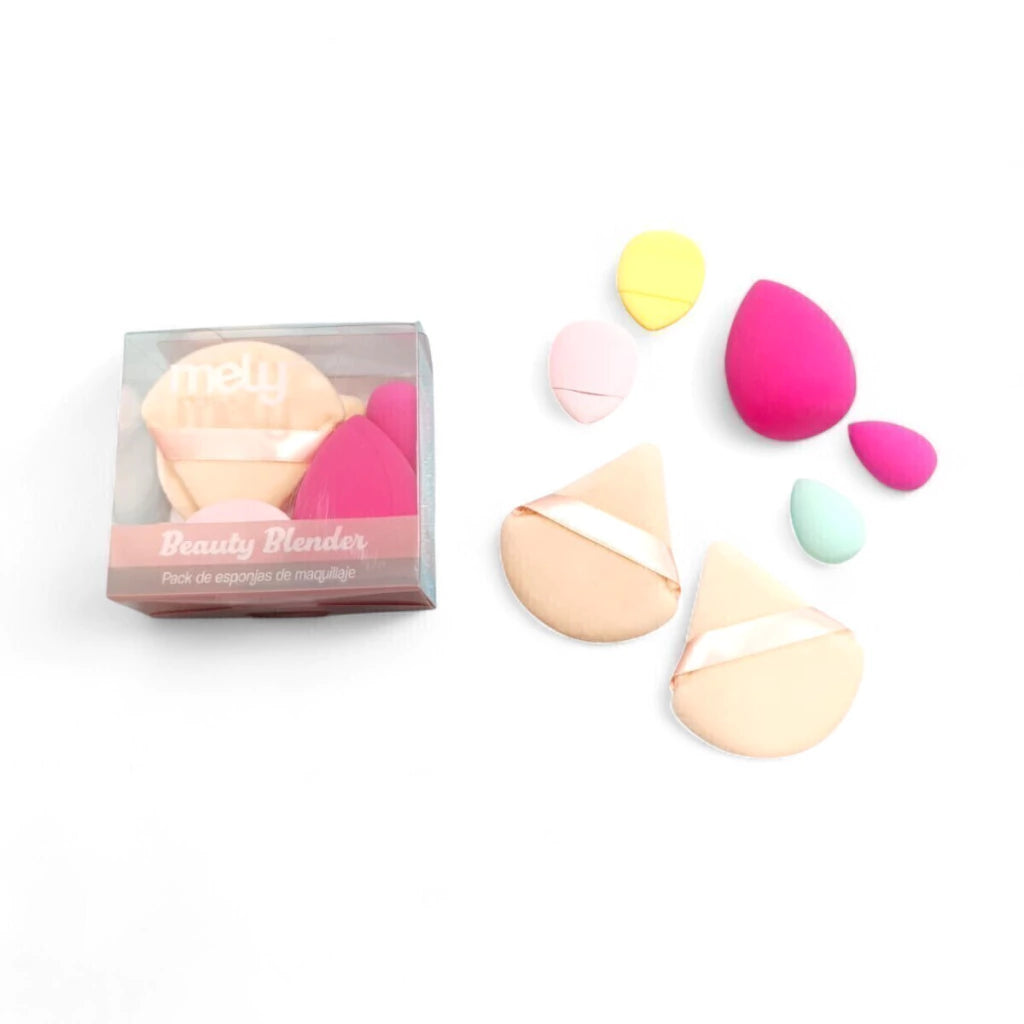 Pack de Esponjas de Maquillaje 7pcs