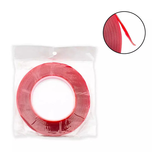 Cinta Doble Faz Transparente Bifaz Para Uñas 3m Manicuria