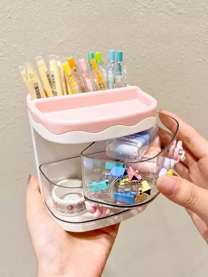 Organizador escritorio.Organizador maquillajes.Lapicero.porta lapiz.