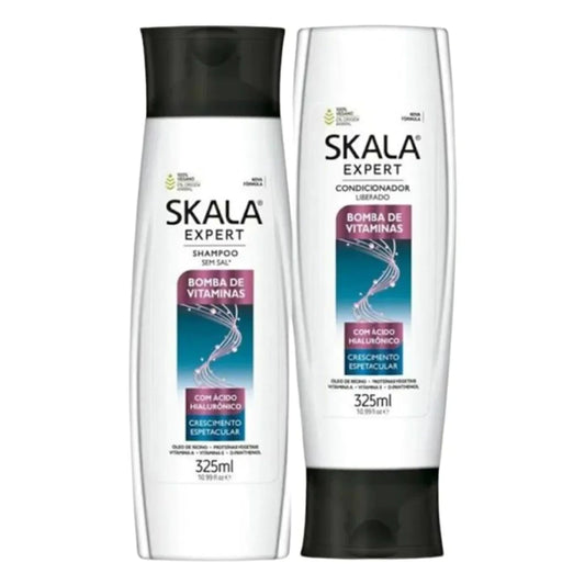 SKALA Kit Shampoo+ Acondicionador Bomba de Vitaminas