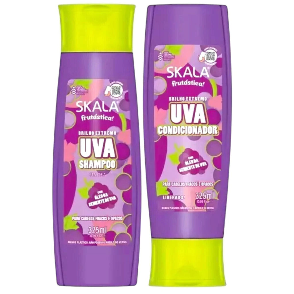 SKALA Kit Shampoo + Acondicionador UVA Skala Frutastica