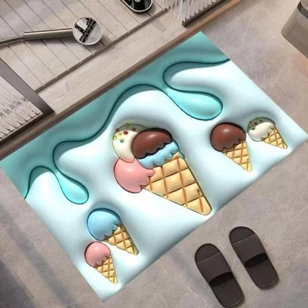Alfombra Antideslizante Ice Cream