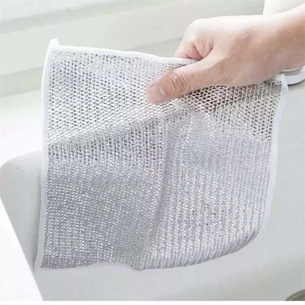 paño de cocina de alambre Doble capa