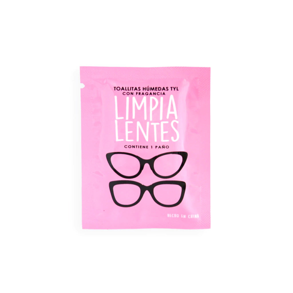 TOALLITAS HUMEDAS LIMPIA LENTES