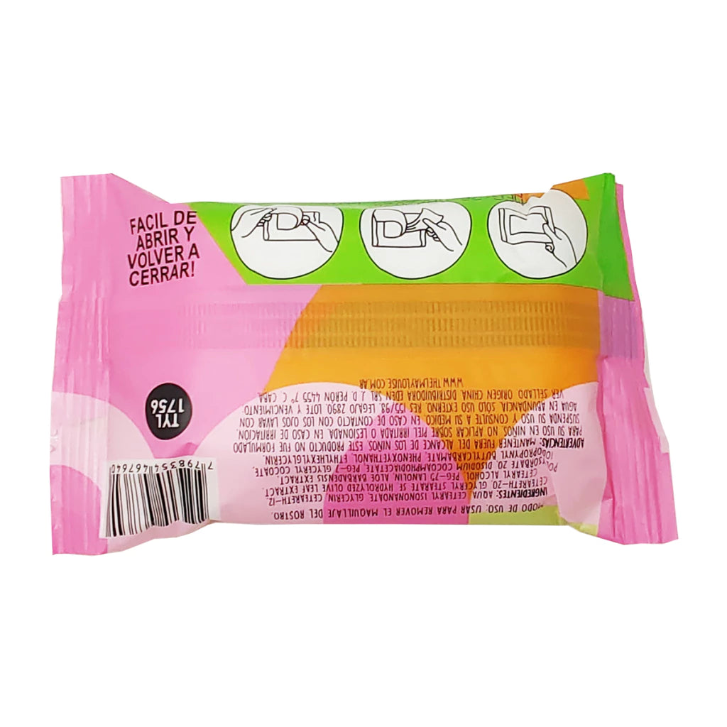 TOALLITAS HUMEDAS DESMAQUILLANTES BIODEGRADABLES
