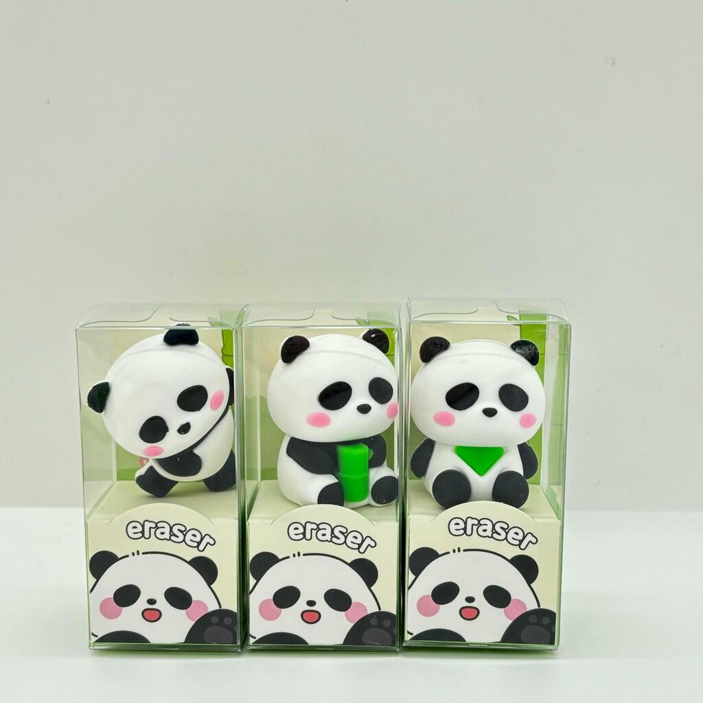 Goma borrador Panda x caja 36u
