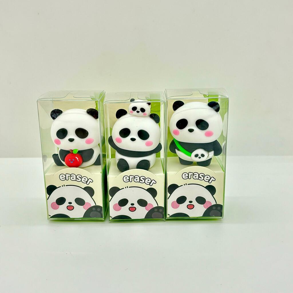 Goma borrador Panda x caja 36u