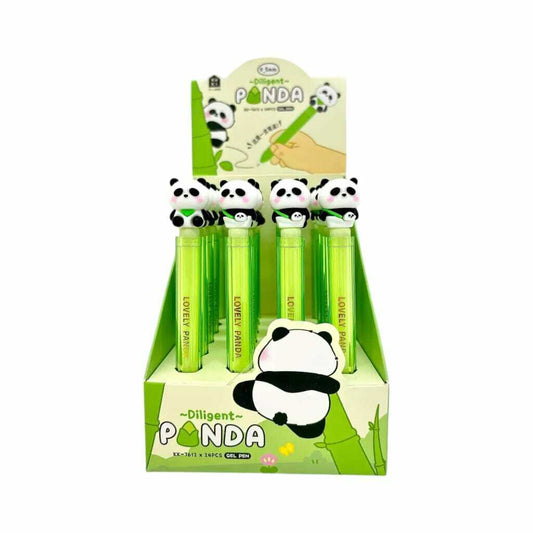 Boligrafo Lovely Panda Con Protector 0.5mm x caja 24u