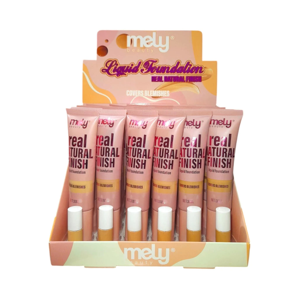 CAJA X24U Base liquida Foundation real natural Mely