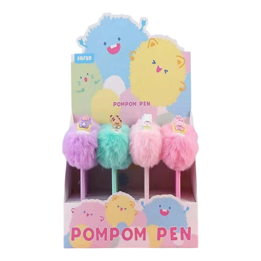 Boligrafo Pompón Animales