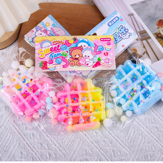 Squishy Waffle Multicolor