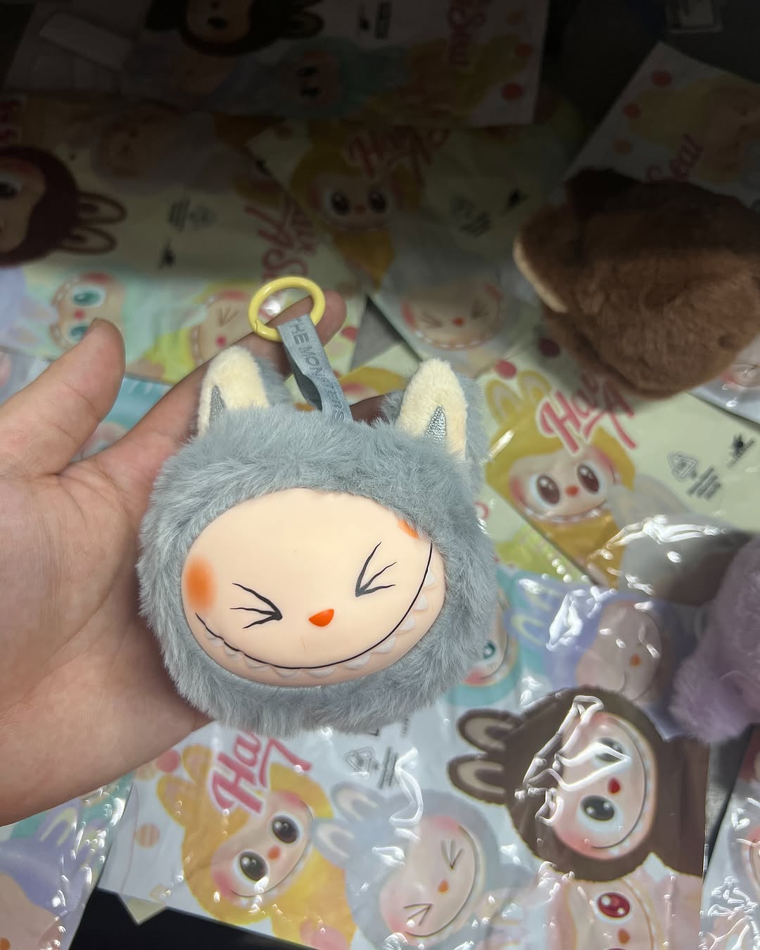 Llavero Cabeza Labubu Sorpresa Kawaii