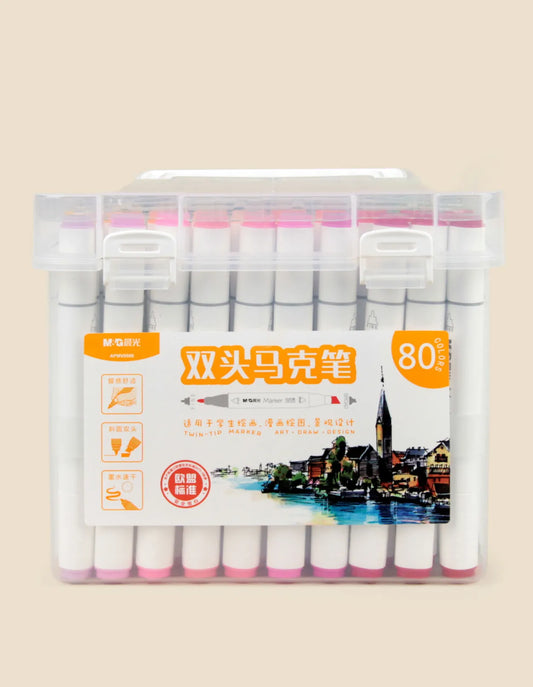 MARCADOR x80PCS LAVABLE CALIDAD ALTA