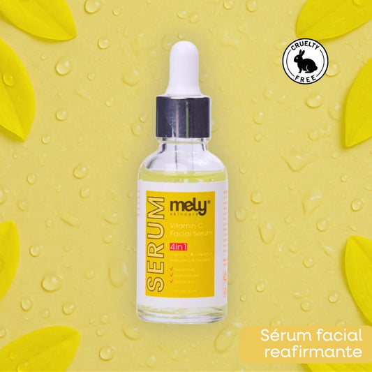 SERUM FACIAL 4 EN 1 VITAMINA C, POMELO, ÁCIDO HIALURÓNICO Y GLYCERINA