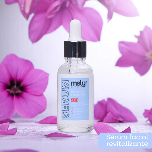SERUM FACIAL 4 EN 1 ÁCIDO HIALURÓNICO, RETINOL ALOE VERA Y HABA DE SOJA