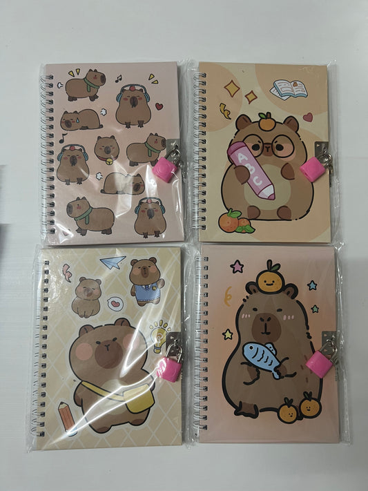 DIARIO INTIMO CAPYBARA 13X18CM