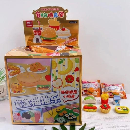Gomas de Borrar Sorpresa Comida