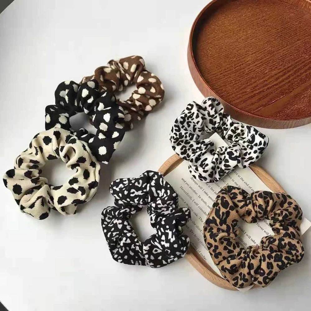 Pack x 12U. Scrunchies Estampadas
