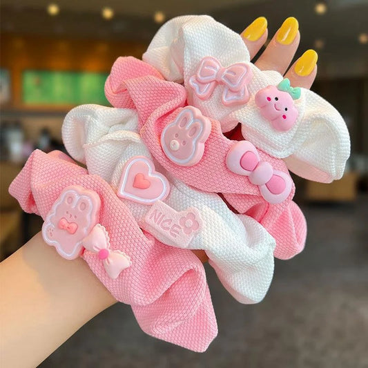 Pack x12U. Scrunchies Conejo