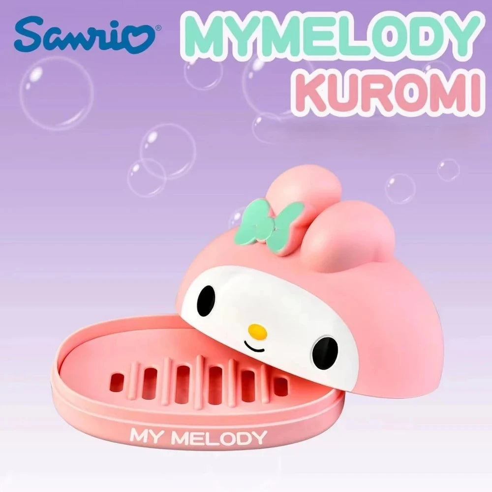 Jabonera Kuromi y Melody
