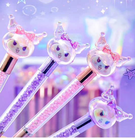 Boligrafo de kuromi Cristal