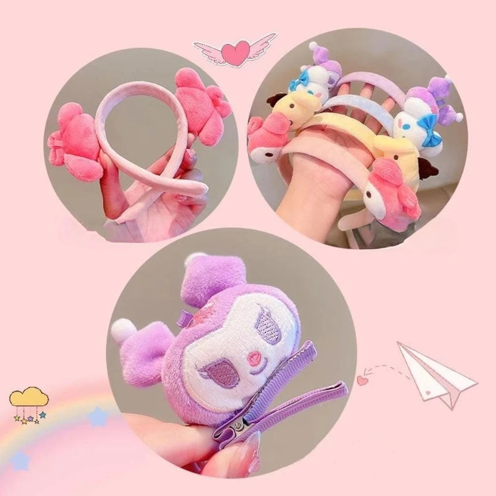 Vincha + Hebilla Sanrio
