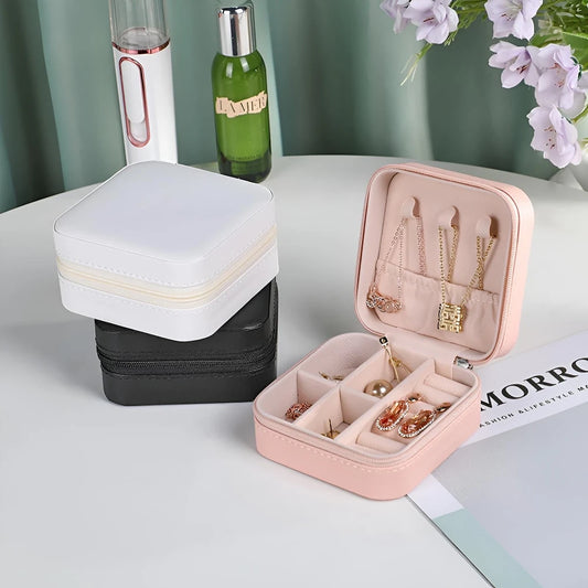 Alhajero Joyero Caja Organizador Joyas Anillos Y Accesorios