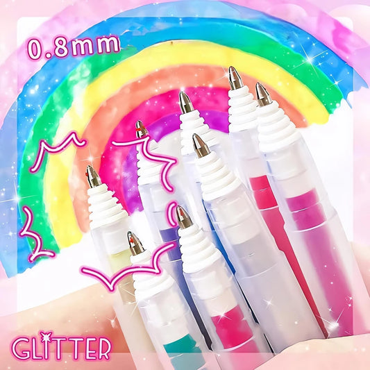 Set Birome de Gel + Glitter CHOSCH