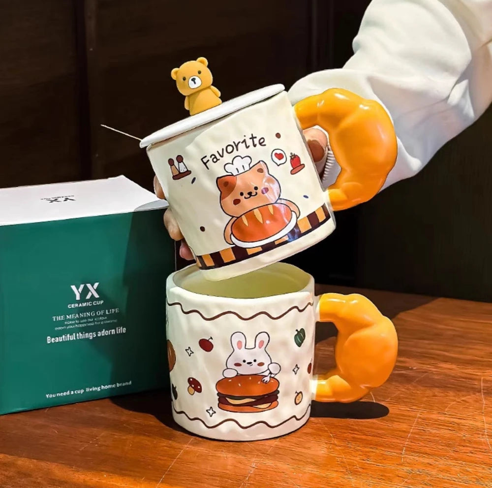 TAZA CERAMICA ANIMALES