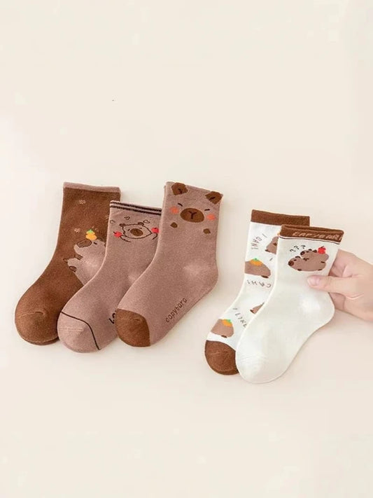 Medias de Capybara x 5 Pares