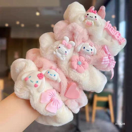 Pack x 12U. Scrunchies de Cinnamoroll