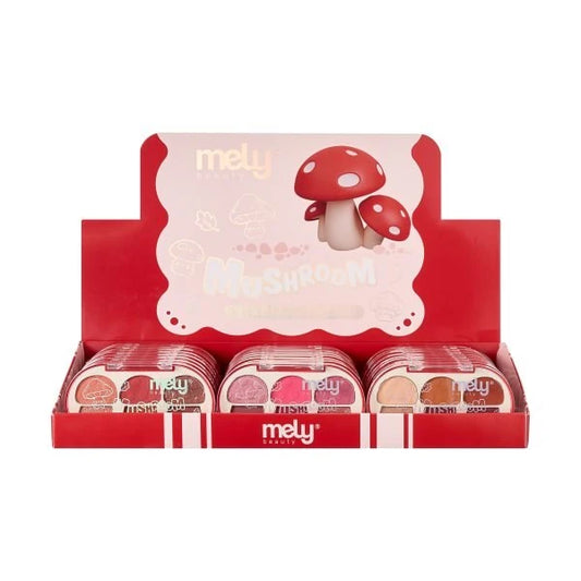 CAJA X24U MUSHROOM 6 COLOR EYESHADOW MELY
