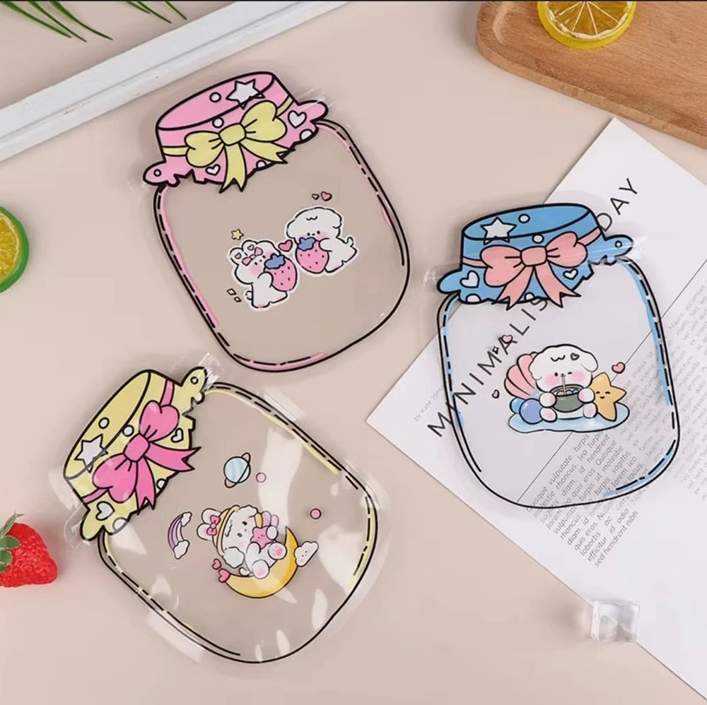 Set x 6U. Bolsa con Cierre Hermético Kawaii