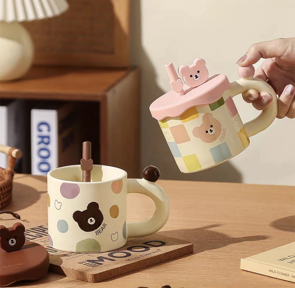 TAZA CERAMICA HAPPY BEAR