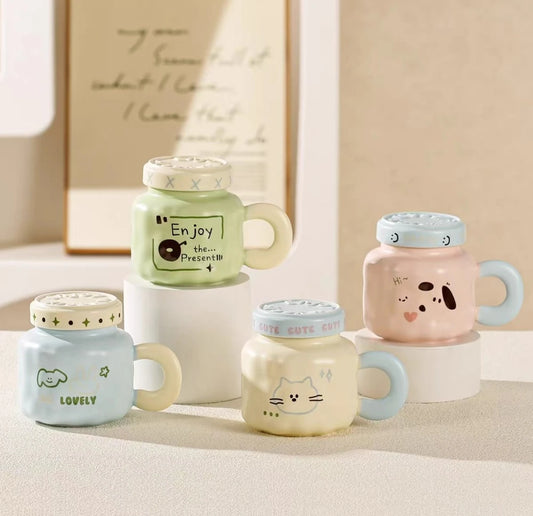 TAZA CERAMICA ANIMALES