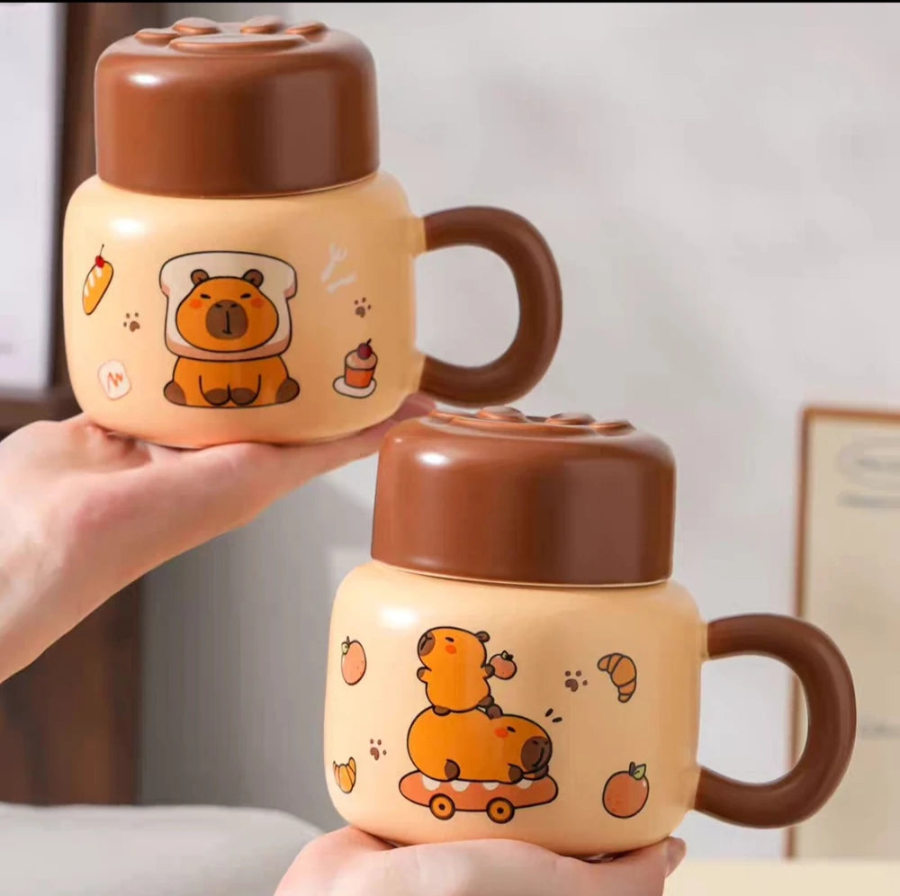 TAZA CERAMICA CAPYBARA