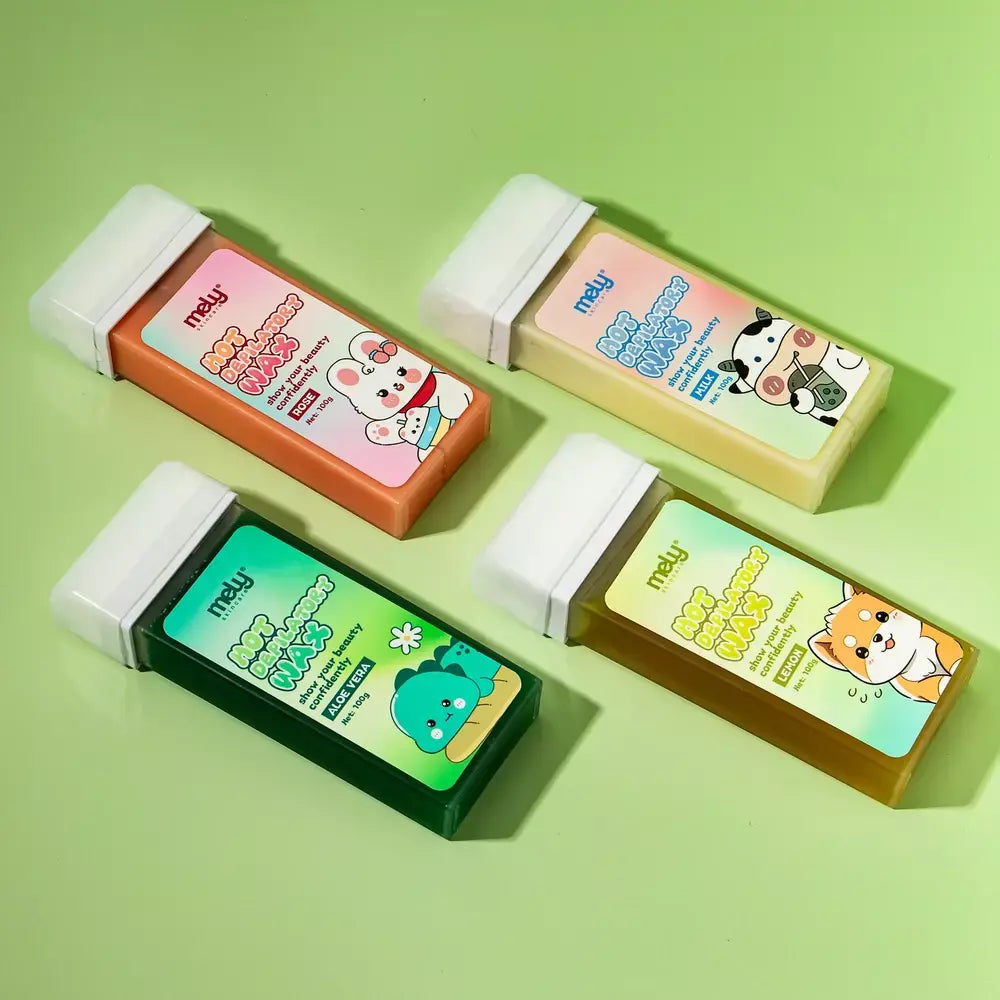 Cera Depiladora en Roll On Mely Lemon