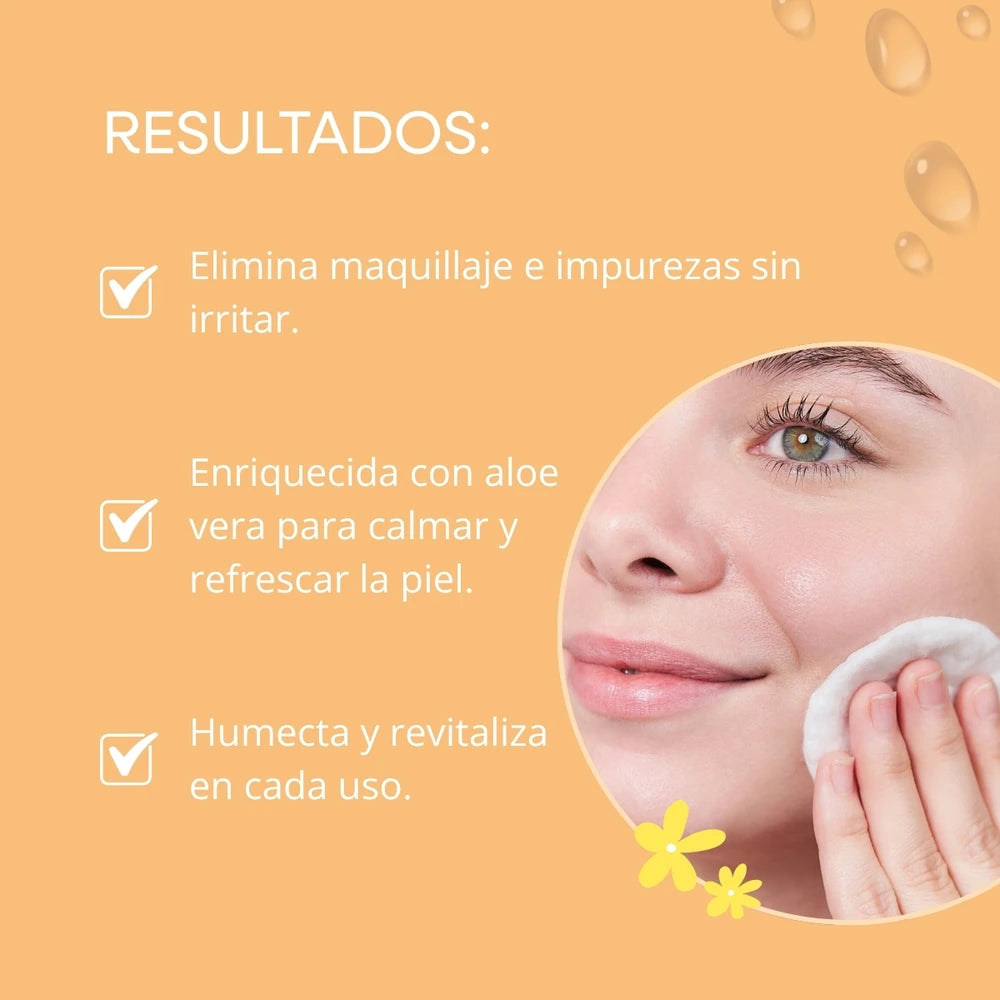 AGUA MICELLAR CON VITAMINA C 200ML MELY
