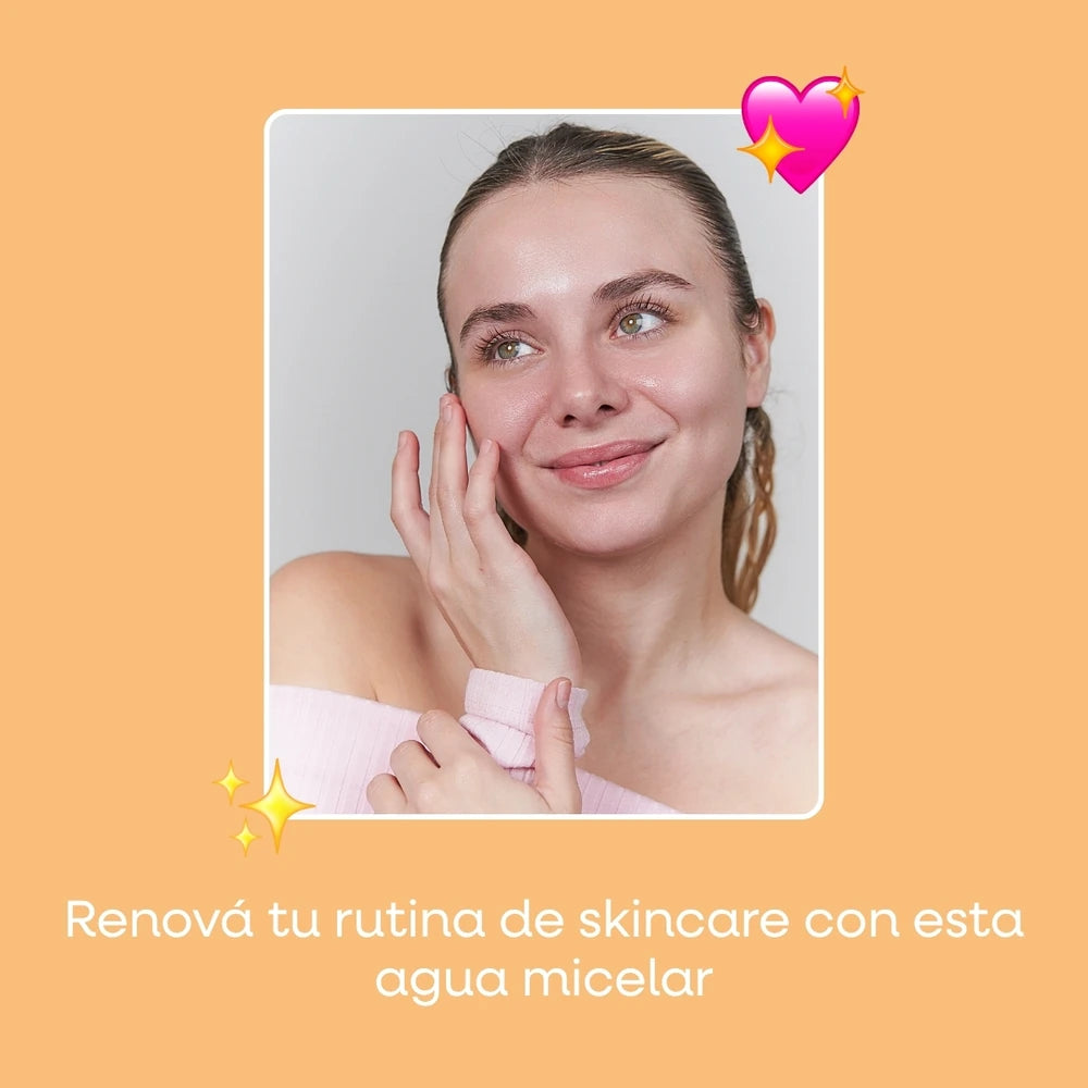 AGUA MICELLAR CON VITAMINA C 200ML MELY