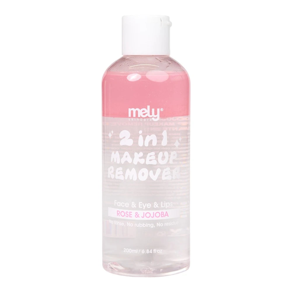 DESMAQUILLANTE 2EN1 CON ROSAS Y JOJOBA 200ML MELY