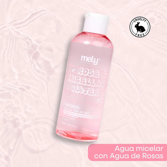 AGUA MICELLAR DE ROSAS 200ML MELY