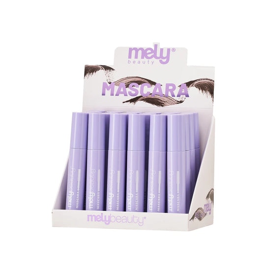 CAJA X24U MASCARA DE PESTAÑA A PRUEBA DE AGUA VIOLETA MELY