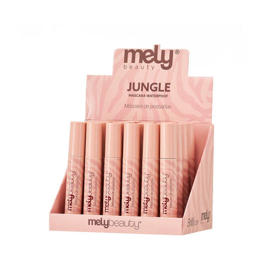 CAJA X24U MASCARA DE PESTAÑA A PRUEBA DE AGUA ROSA MELY