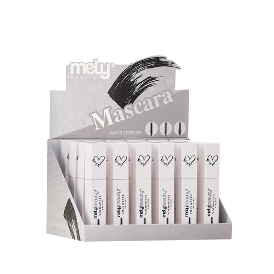 CAJA X24U MASCARA PESTAÑA A PRUEBA DE AGUA MELY
