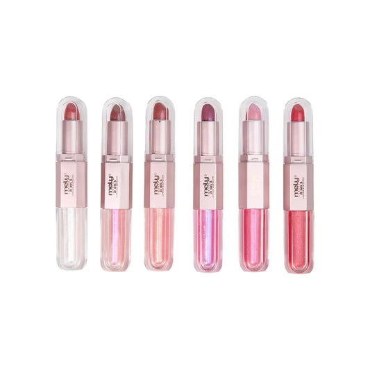 CAJA X24U LIPSTICK Y LIPGLOSS 2EN1 MELY