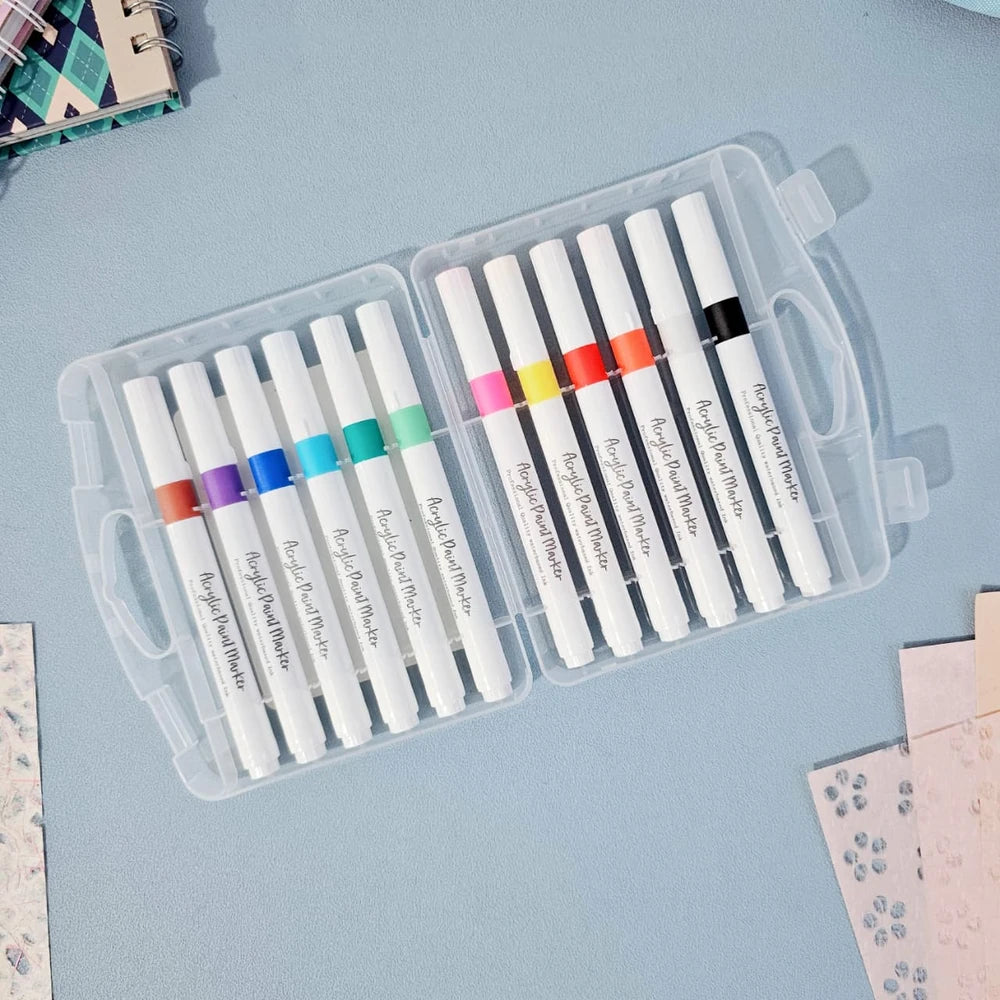 Set x 12U. Marcador Acrílico