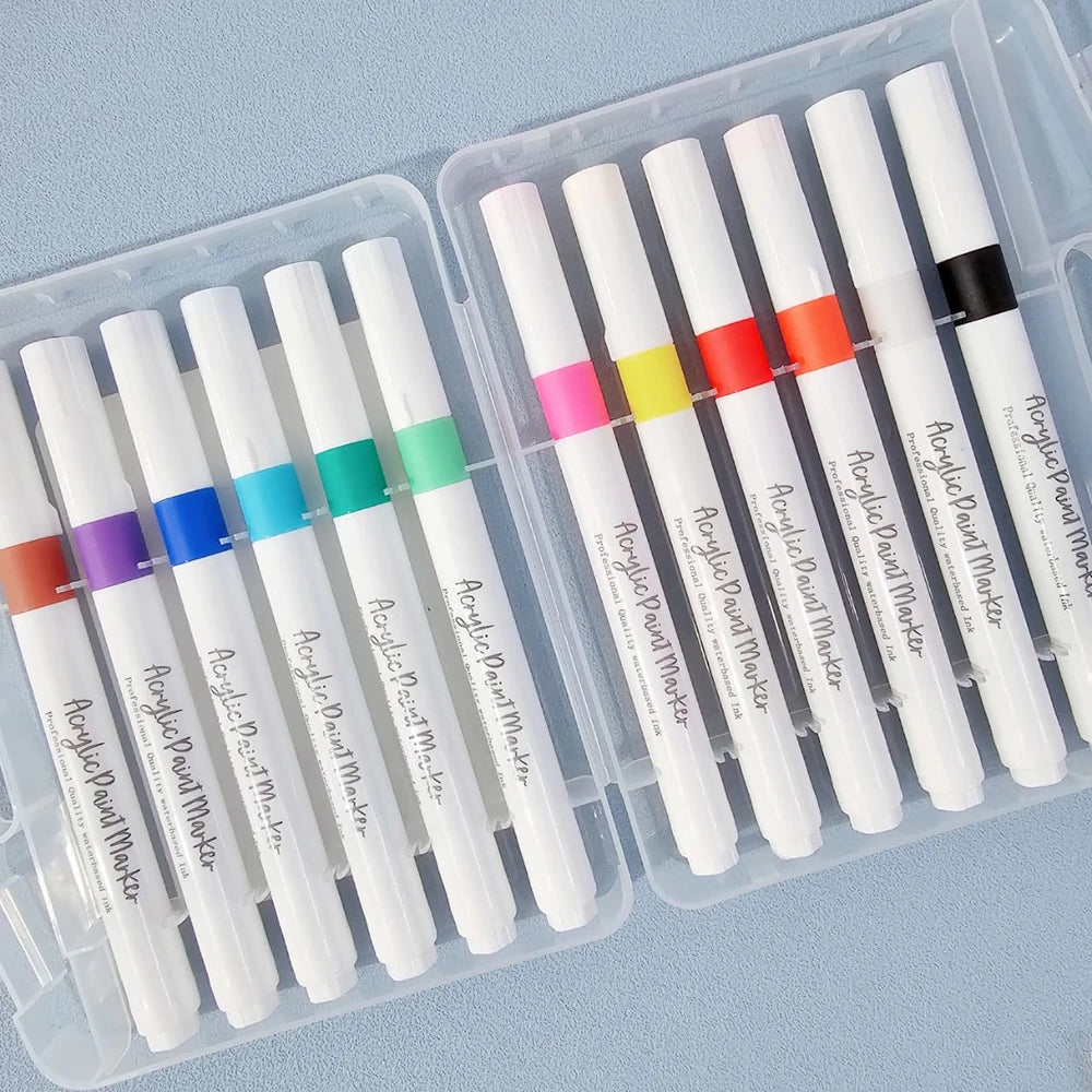 Set x 12U. Marcador Acrílico