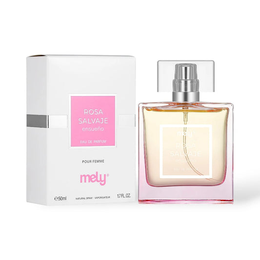 PERFUME ROSA SALVAJE MELY BEAUTY DIARY PINK 50ML