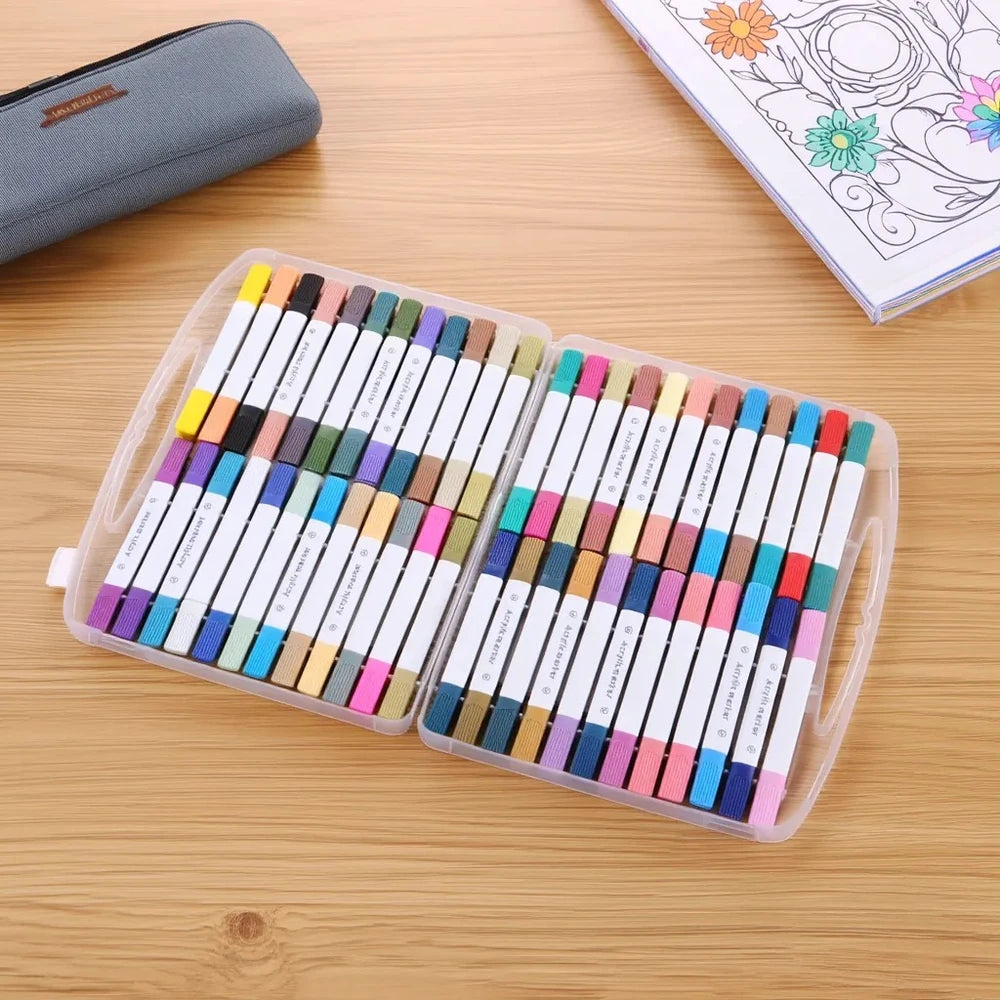 Estuche de Marcadores x 48Pcs