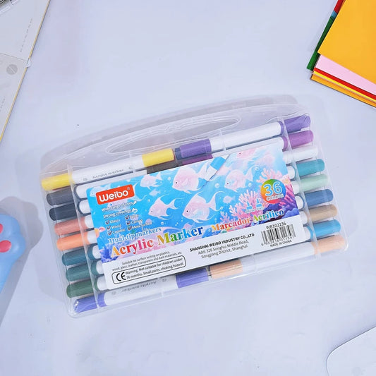 Estuche de Marcadores x 36Pcs